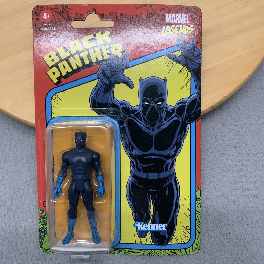 Black Panther Marvel Legends Retro Kenner 3.75" Action Figure
